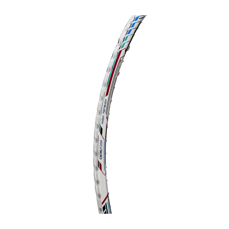 Hundred T-Fusion 500 ZOOM Badminton Racket (White/Navy) 5