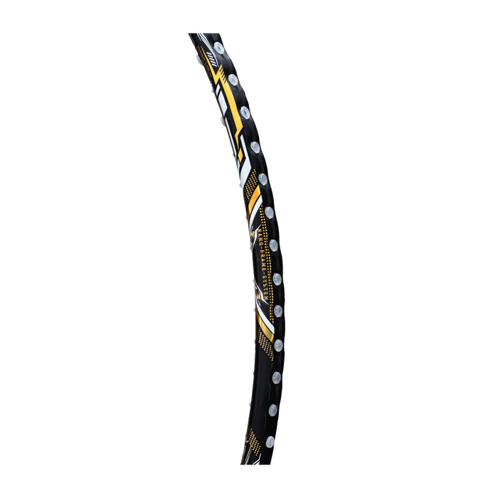Hundred T-Fusion Tornado Badminton Racket - 4U (Black) 5