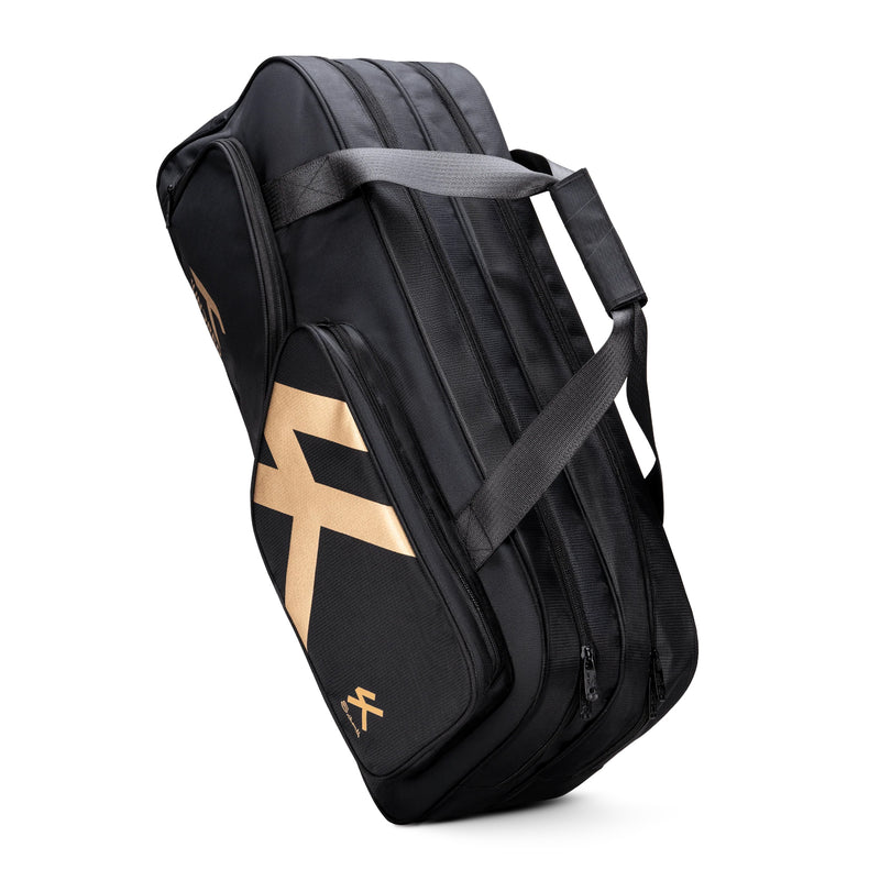 Hundred Titan Badminton Kitbag (Black/Gold) 4