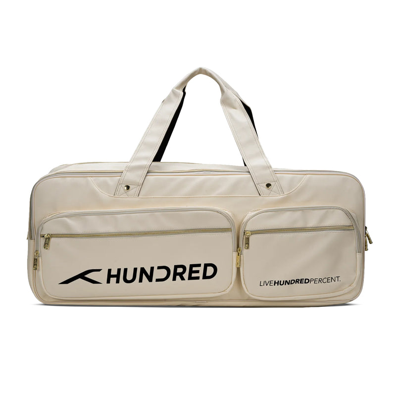 Hundred Utilitarian Badminton Kitbag (Beige) 1