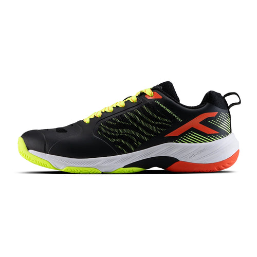 Hundred Hyper Armour Badminton Shoes Black, Lime and Orange