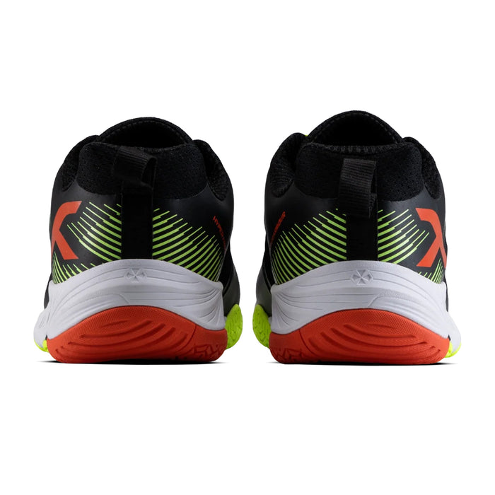 Hundred Hyper Armour Badminton Shoes (Black/Lime/Orange) 4