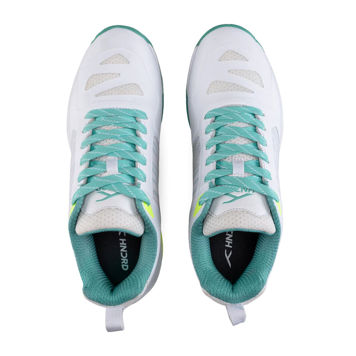 Hundred Hyper Armour Badminton Shoes (White/Light Blue/Black) 3