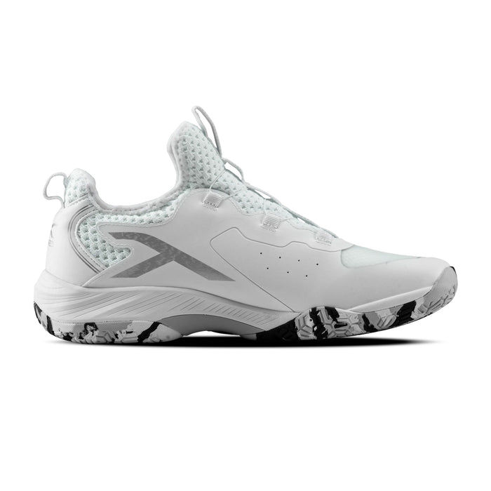 Hundred Hypercourt Adapt Badminton Shoes (White/Grey/Black) – God of Sports