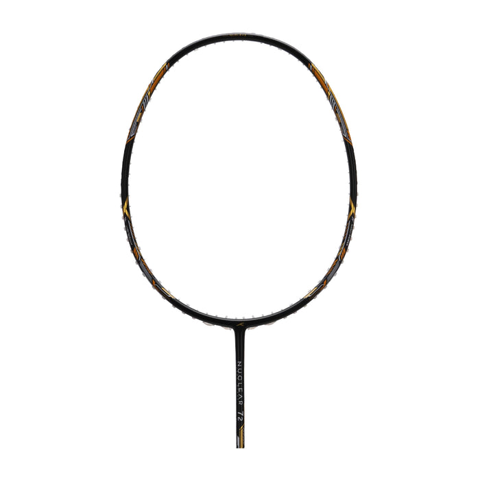 Hundred Nuclear 72 Badminton Racket (Black/White/Gold) 1