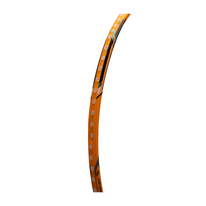Hundred Nuclear 72 Badminton Racket (Orange/Black/Blue) 3