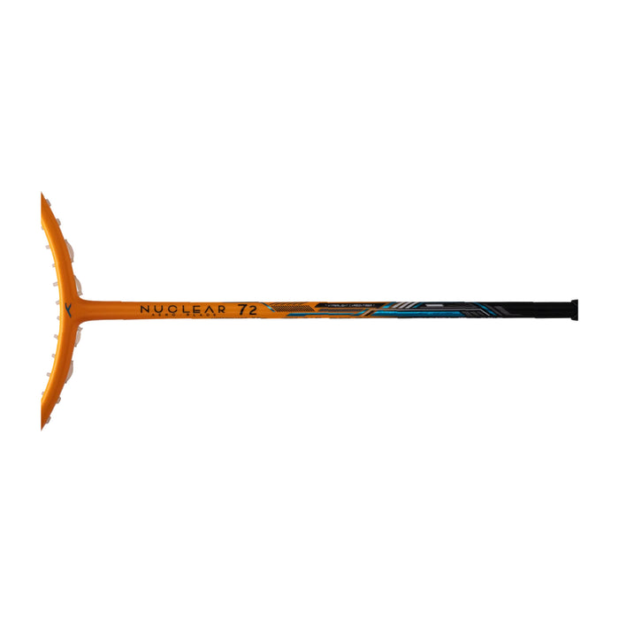 Hundred Nuclear 72 Badminton Racket (Orange/Black/Blue) 5