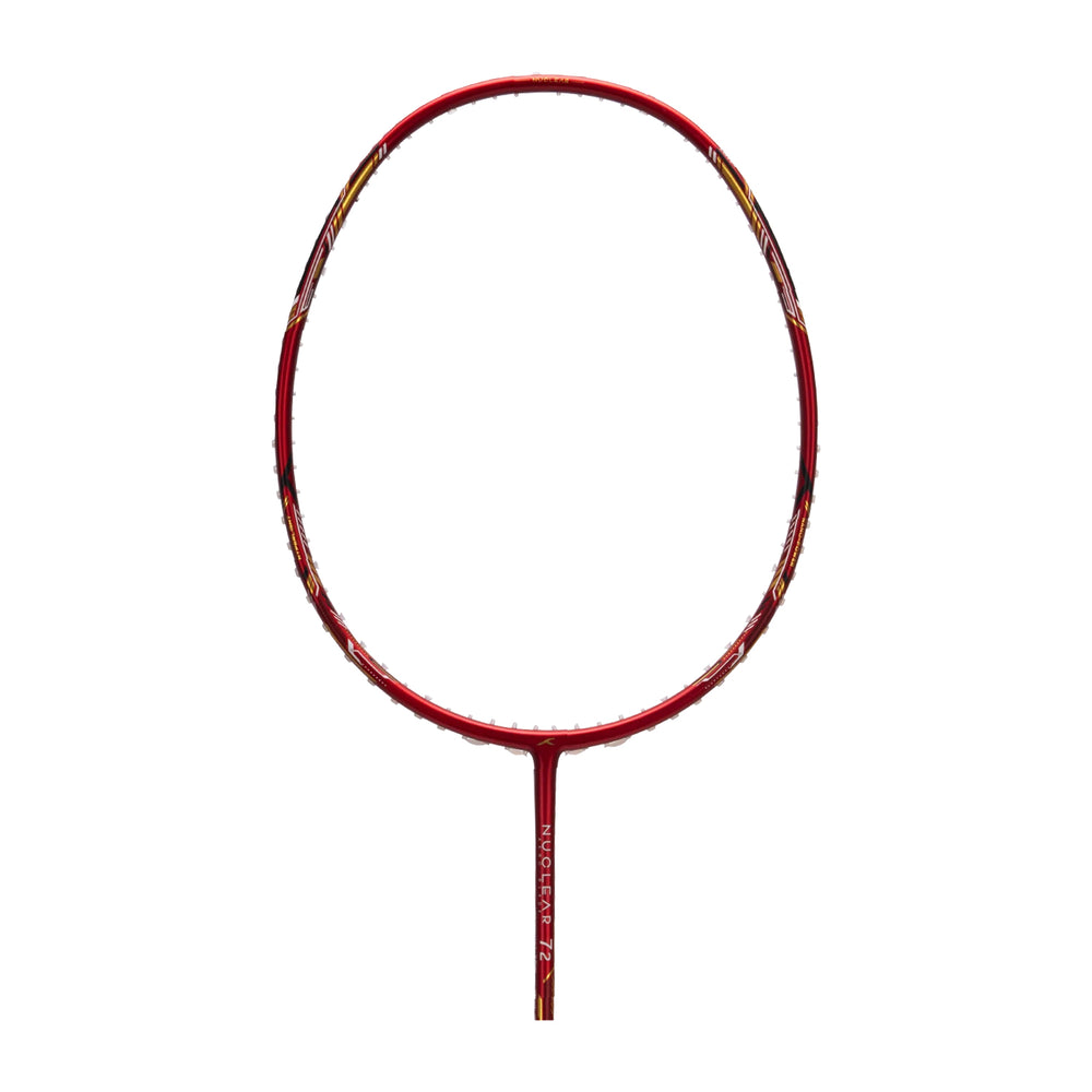 Hundred Nuclear 72 Badminton Racket (Red/Black/Gold)
