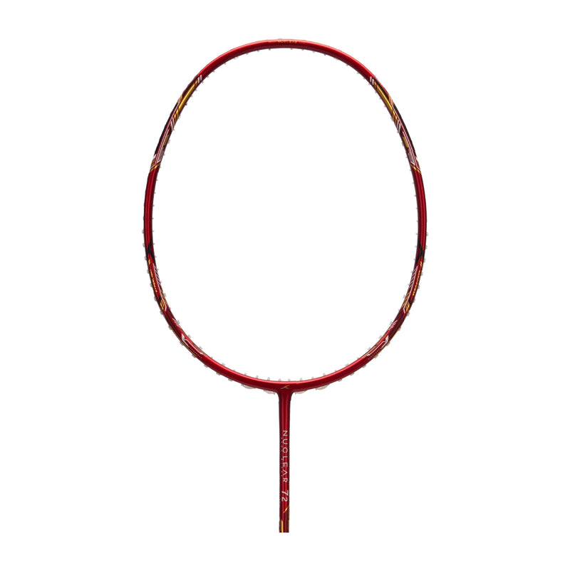 Hundred Nuclear 72 Badminton Racket (Red/Black/Gold) 1