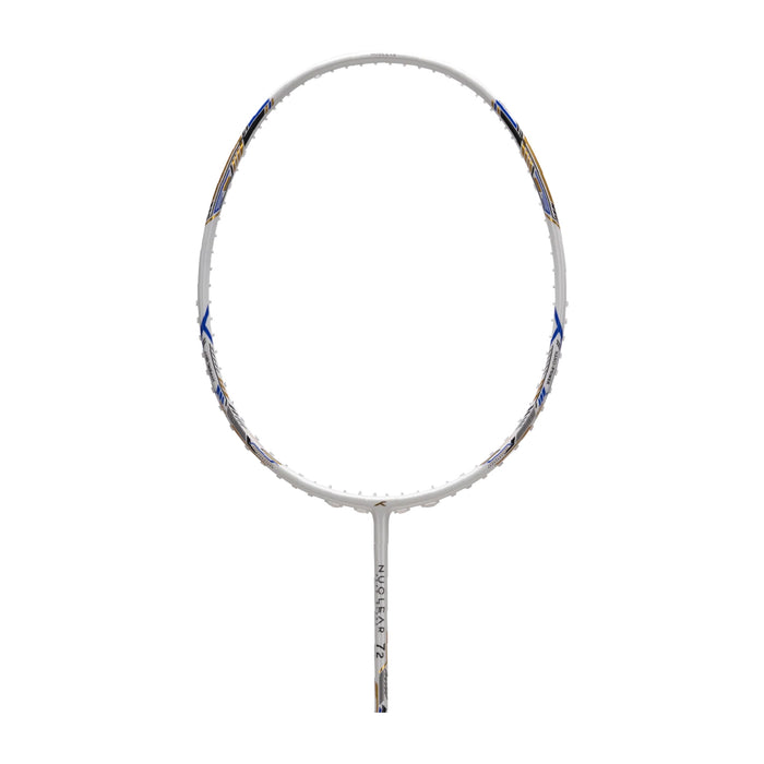 Hundred Nuclear 72 Badminton Racket (White/Black/Blue) 1