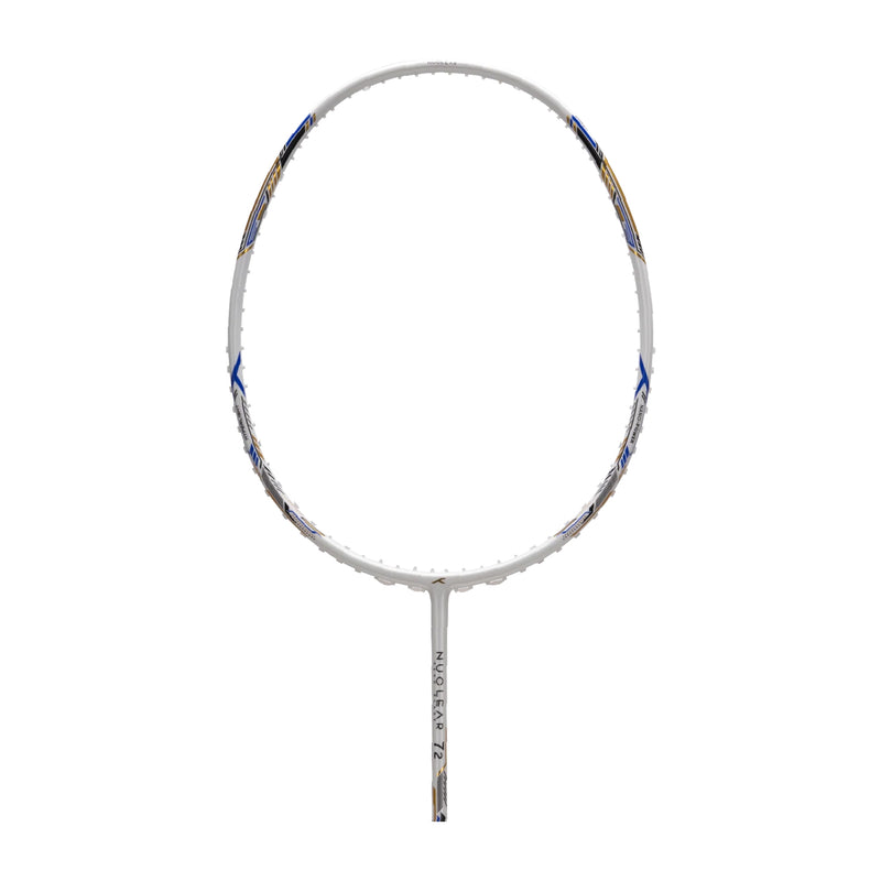 Hundred Nuclear 72 Badminton Racket (White/Black/Blue) 1