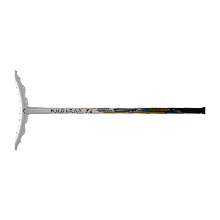 Hundred Nuclear 72 Badminton Racket (White/Black/Blue) 5