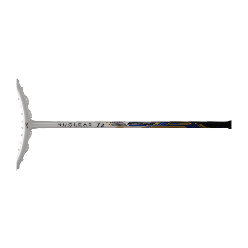 Hundred Nuclear 72 Badminton Racket (White/Black/Blue) 5