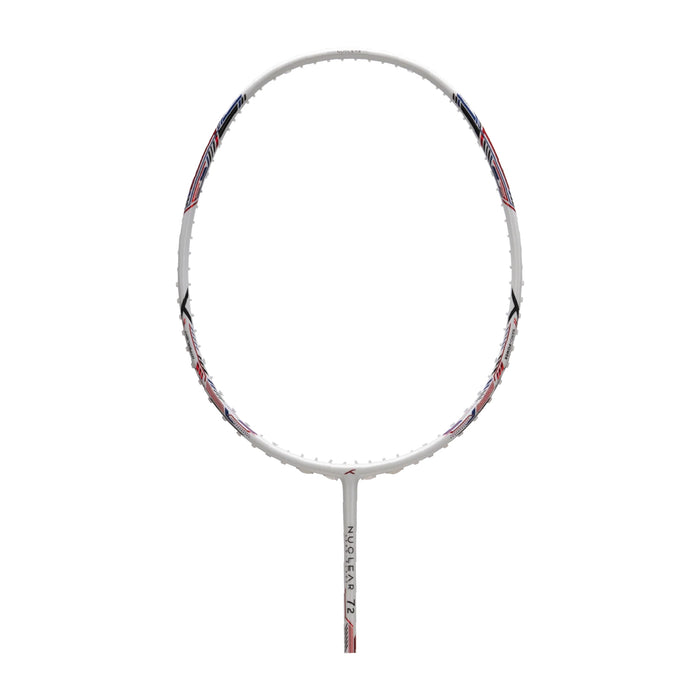Hundred Nuclear 72 Badminton Racket (White/Red/Black) 1