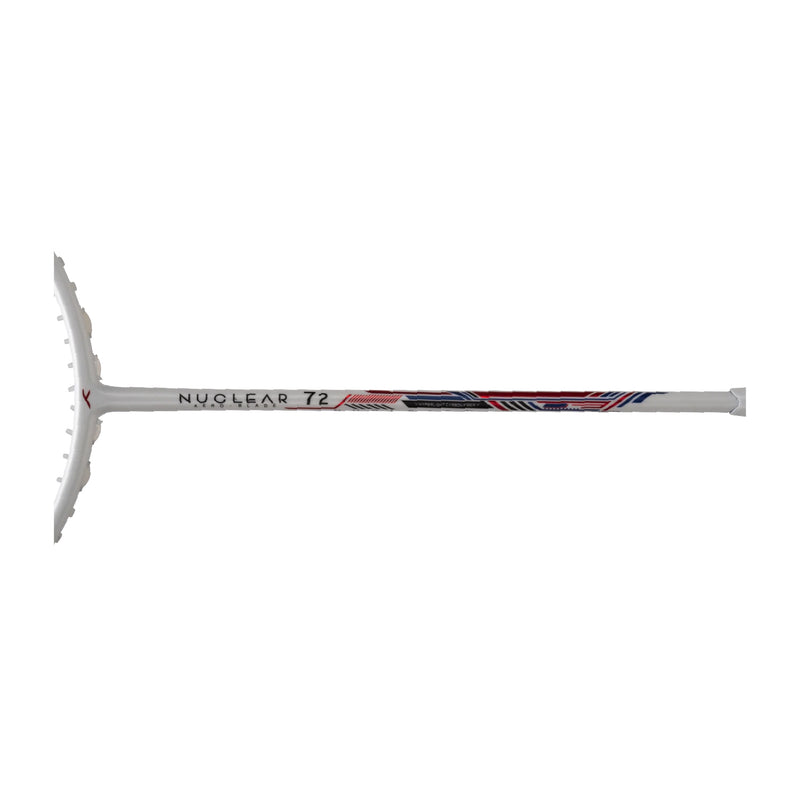 Hundred Nuclear 72 Badminton Racket (White/Red/Black) 5