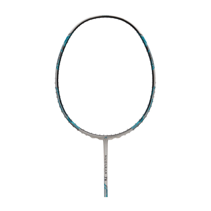 Hundred Nuclear 78 Badminton Racket (White/Blue) 1