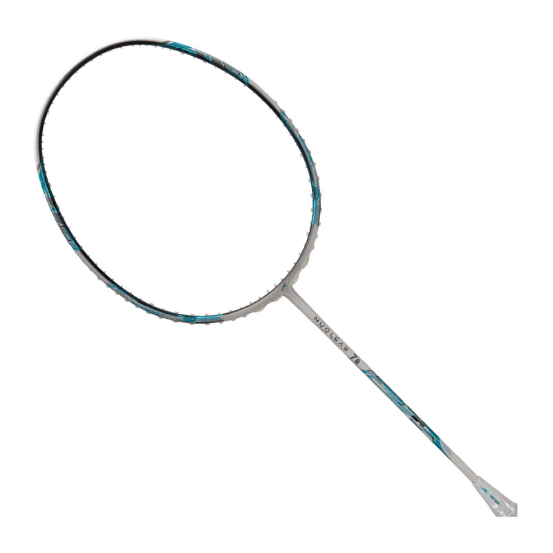 Hundred Nuclear 78 Badminton Racket (White/Blue) 2