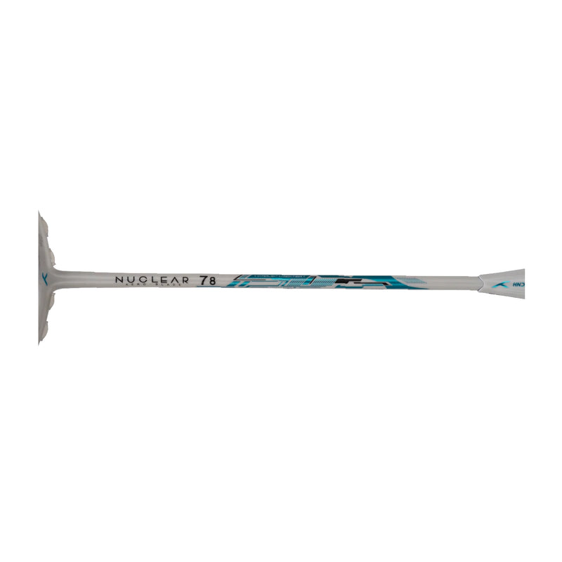 Hundred Nuclear 78 Badminton Racket (White/Blue) 5