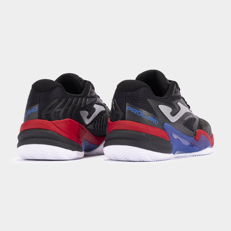 Joma T.Roland 2401 (Black/Red) Tennis Shoes 3