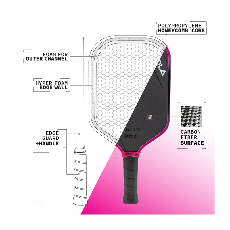 Joola Tyson McGuffin Magnus 3S Pickleball Paddle (16 mm) 9