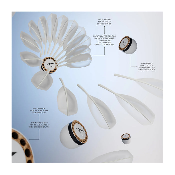 Katana Fly Pro Feather Badminton Shuttlecock 4