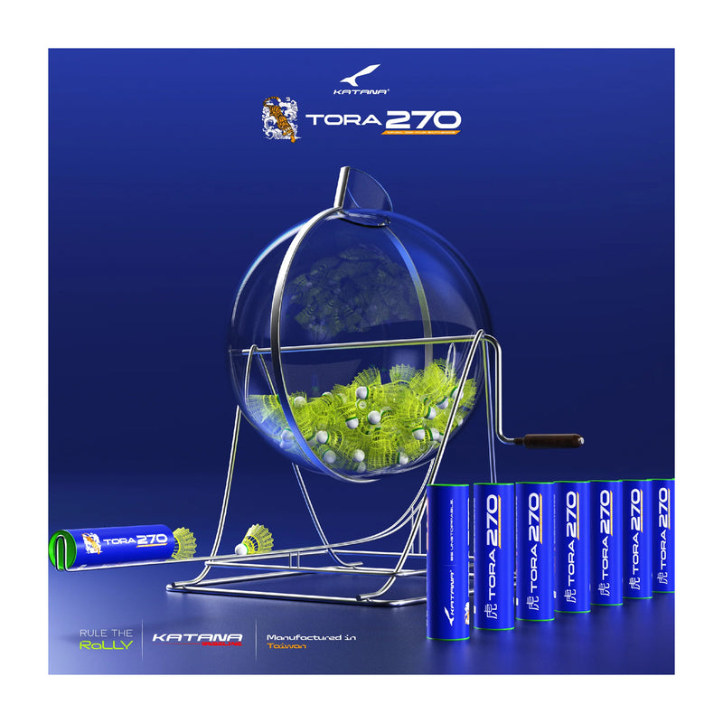 Katana Tora 270 Nylon Badminton Shuttlecock 3