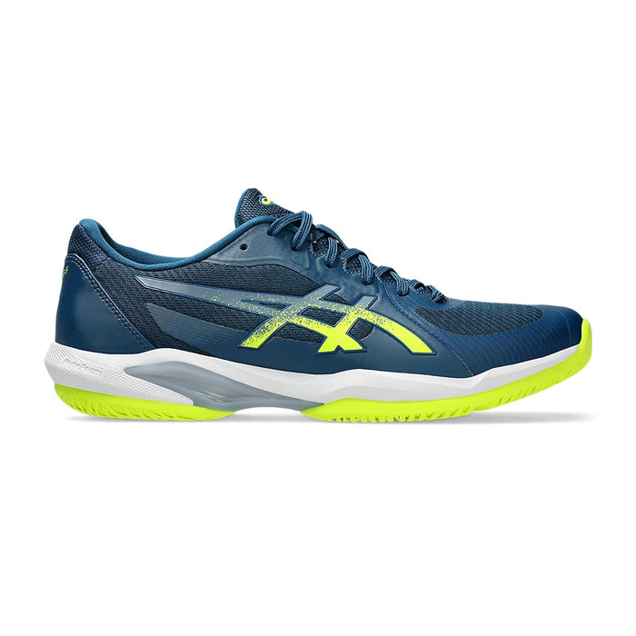 Asics Solution Swift FF2 Tennis Shoes (Mako Blue/Safety Yellow) 1