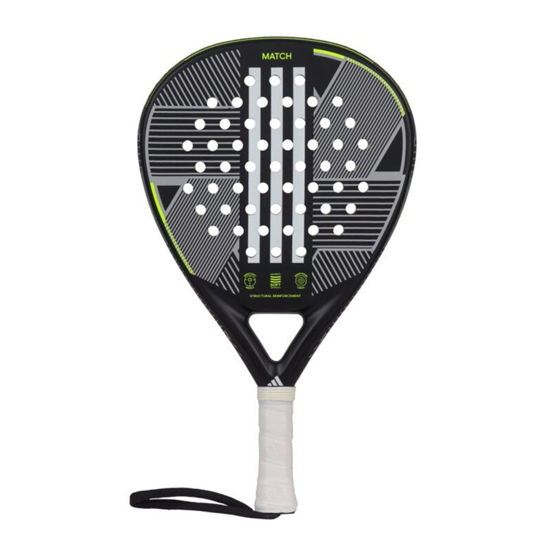 Adidas Match 3.3 Padel Racquet - (Black/Lime) 1