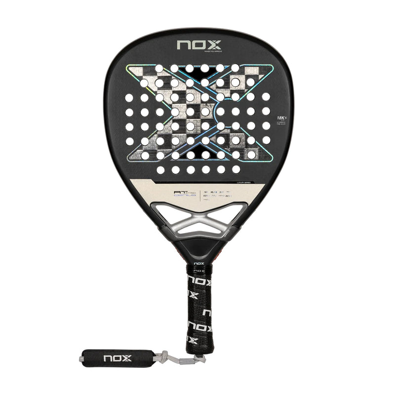 Nox AT Genius Attack 18K 2024 by Agustín Tapia Padel Racquet 1