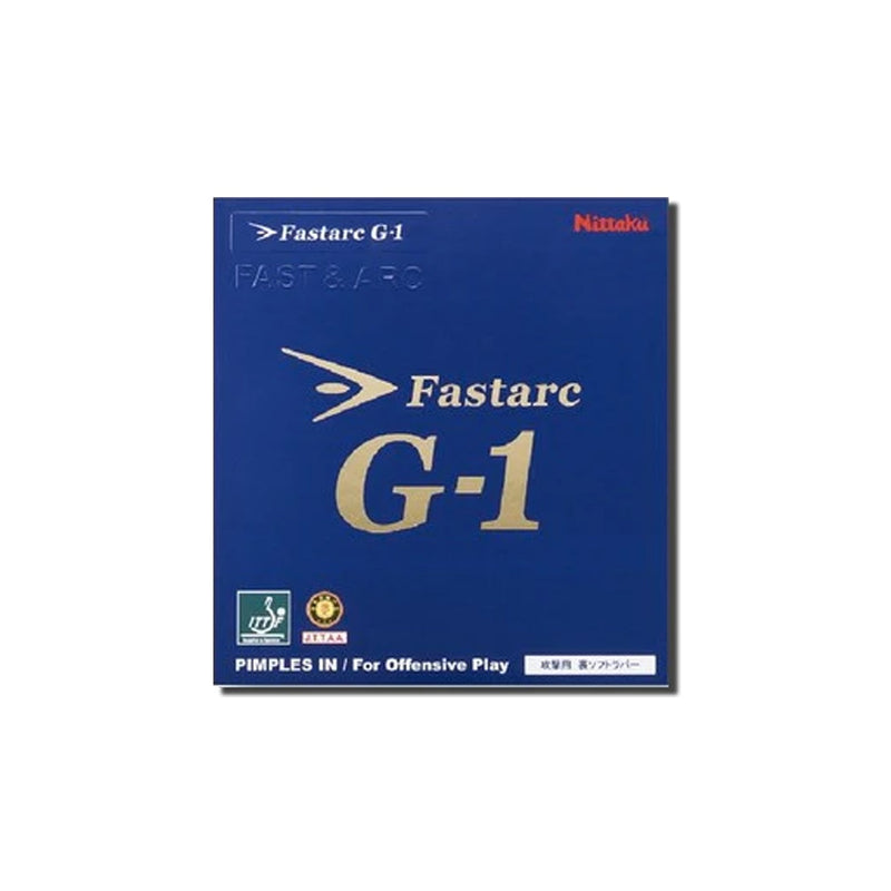 Nittaku Fastarc G-1 Table Tennis Rubber 1