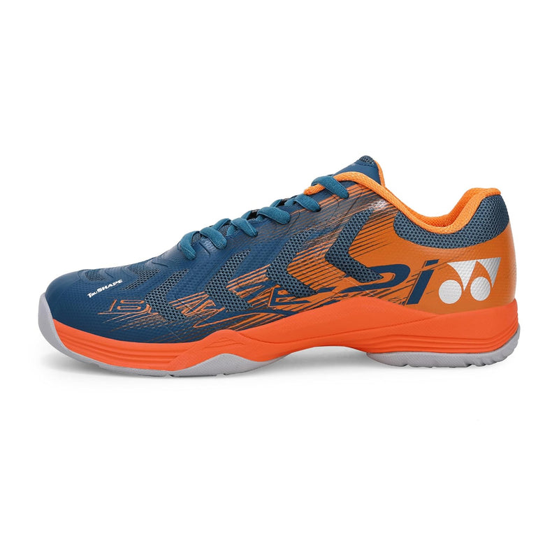 Yonex Blaze 2i Badminton Shoes (Midnight Turquoise/Oxy Fire) 2