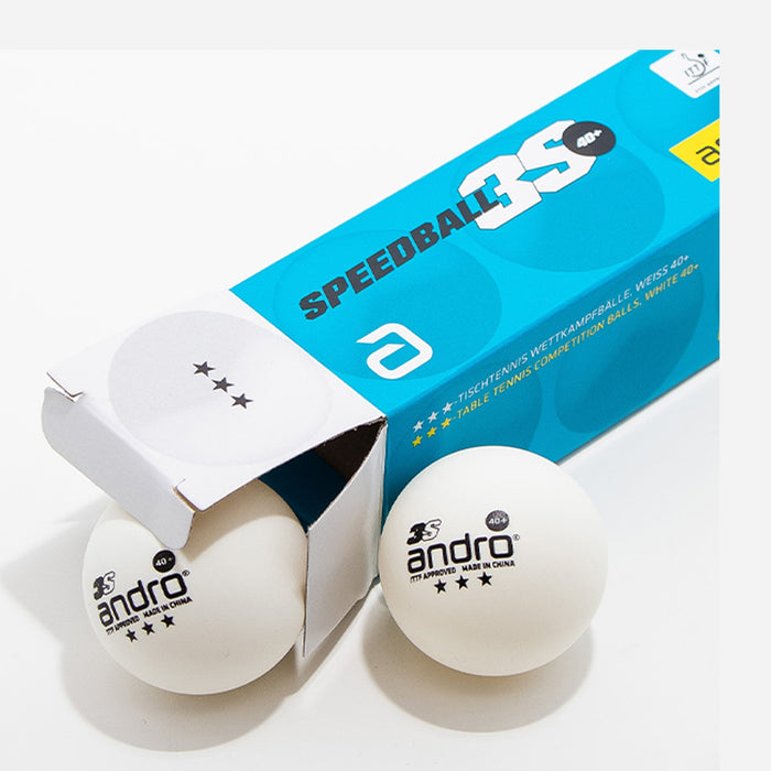 Andro Speed Ball 3 Star Table Tennis Balls (Pack of 24) 1