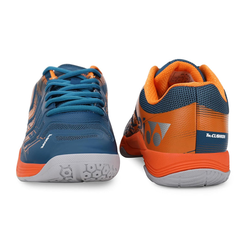 Yonex Blaze 2i Badminton Shoes (Midnight Turquoise/Oxy Fire) 6