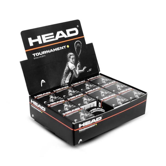 HEAD Tournament Squash Balls (12 Pcs) 1