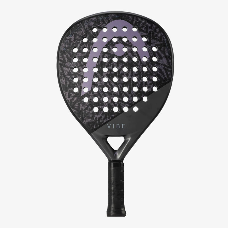 HEAD Vibe 2025 Padel Racquet (Black/Purple) 1