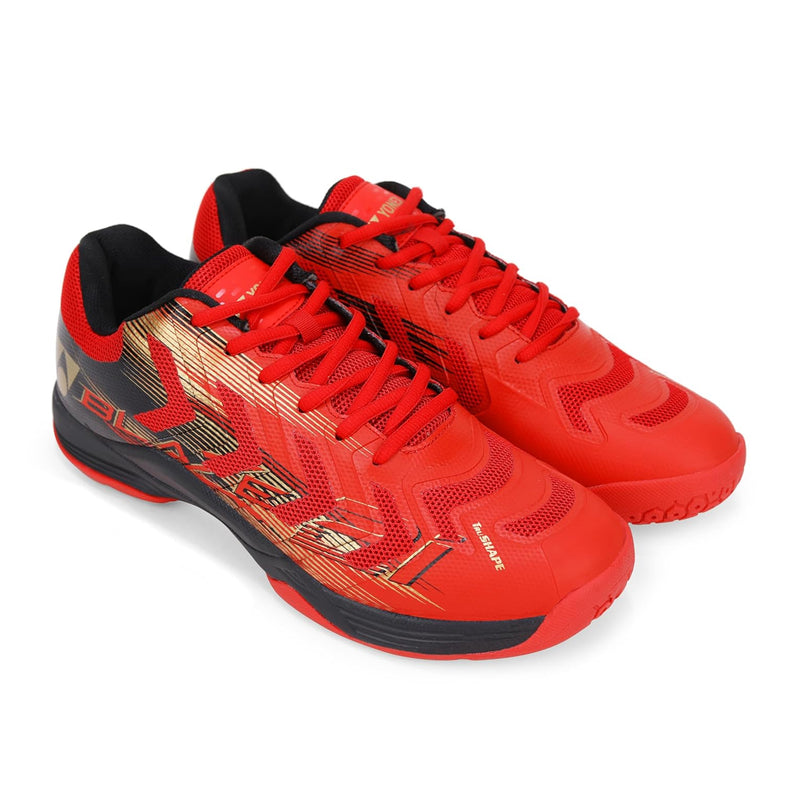Yonex Blaze 2i Badminton Shoes (Red/Black/Gold) 1