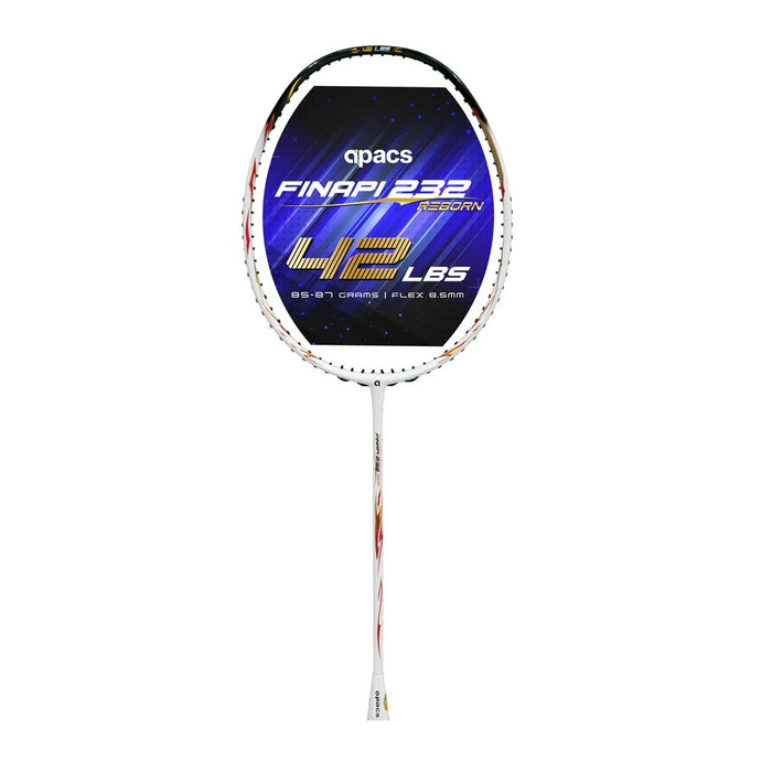 Apacs Finapi 232 Reborn Badminton Racket (White) 1