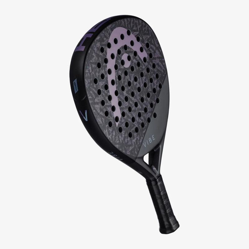HEAD Vibe 2025 Padel Racquet (Black/Purple) 4