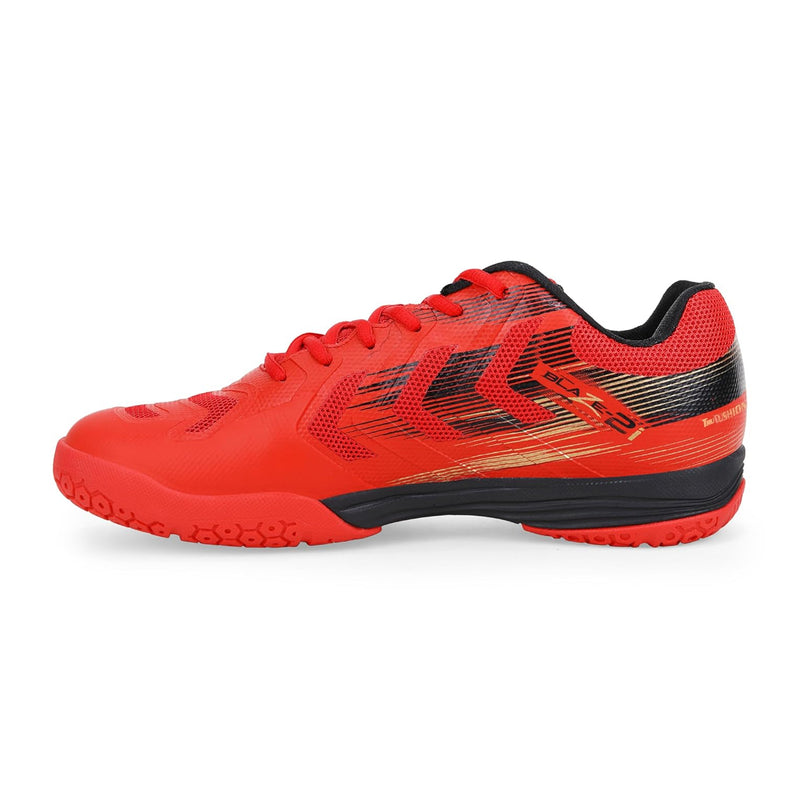 Yonex Blaze 2i Badminton Shoes (Red/Black/Gold) 3
