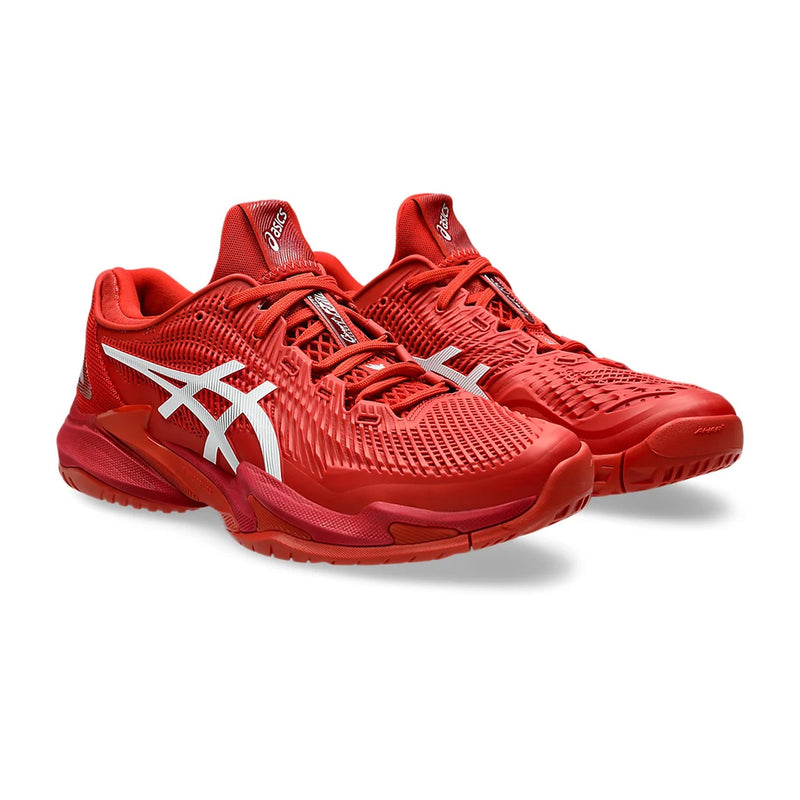 Asics Court FF3 Novak Tennis Shoes (Rust/White) 3