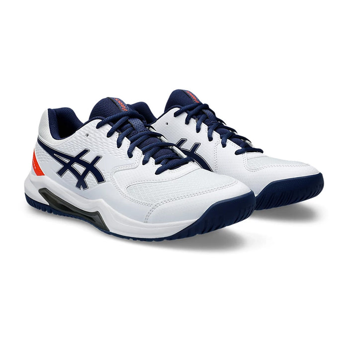 Asics Gel Dedicate 8 Tennis Shoes (Blue Expanse/White) 3