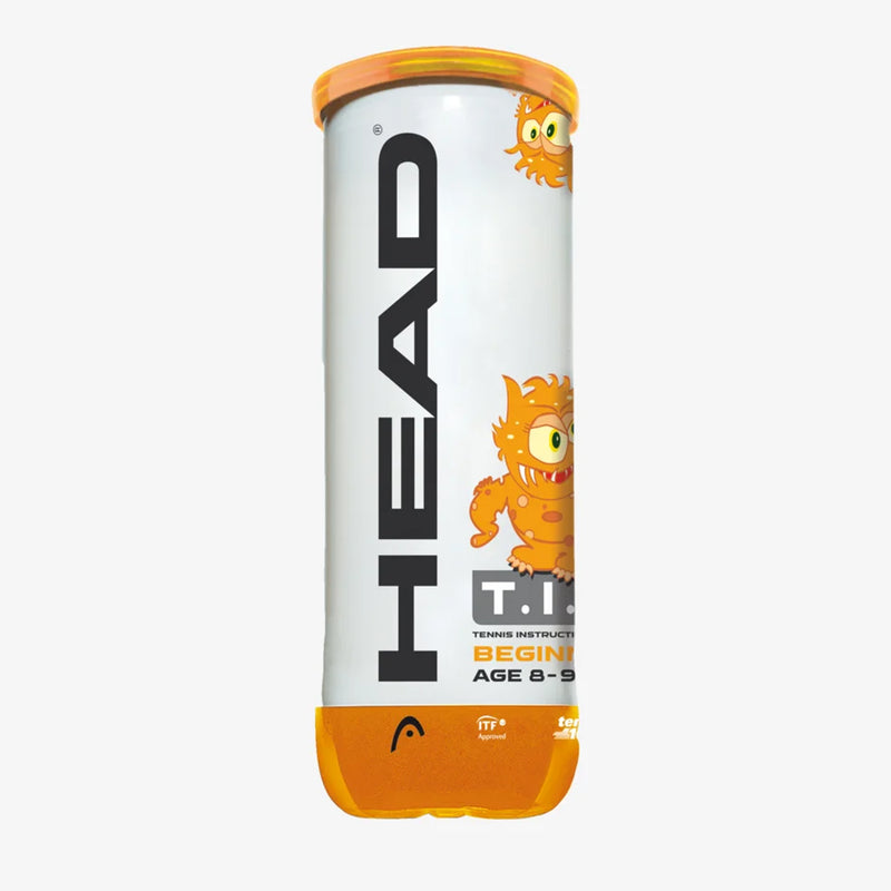 Head TIP 2 Orange Tennis Ball Can (3 Balls) 2