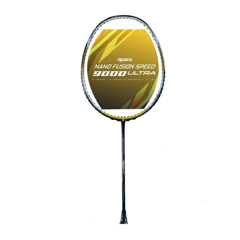 Apacs Nanofusion Speed 9000 Ultra Badminton Racket (Yellow) 1