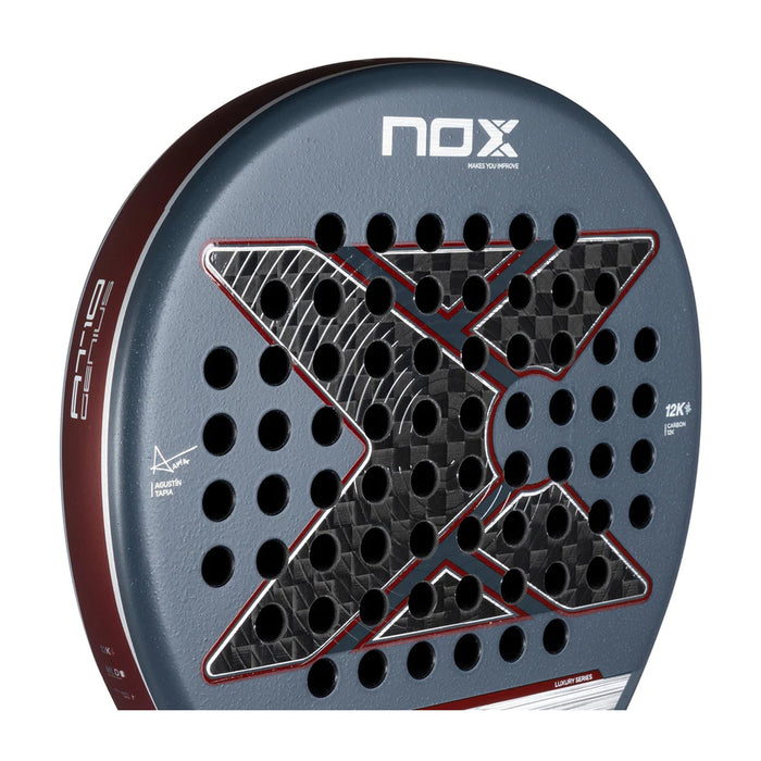 NOX AT10 Luxury Genius 12K 2025 by Agustin Tapia Padel Racquet 5