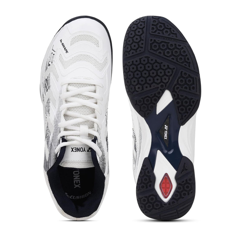 Yonex Blaze 2i Badminton Shoes (White/Navy) 5
