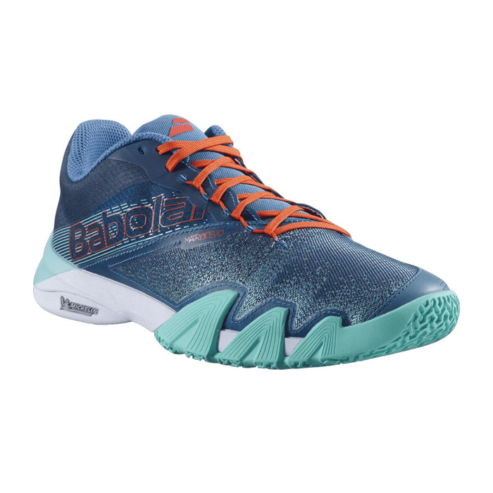 Babolat Jet Premura 2 Padel Shoes (Electric Green/Mandarin) 3