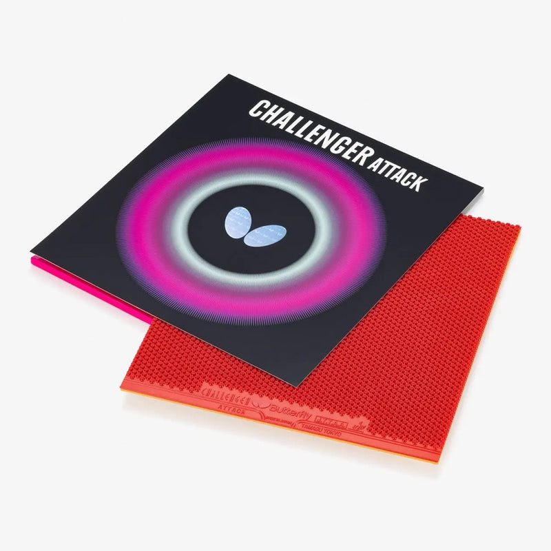 Butterfly Challenger Attack Table Tennis Rubber ( Pimple - out ) 2