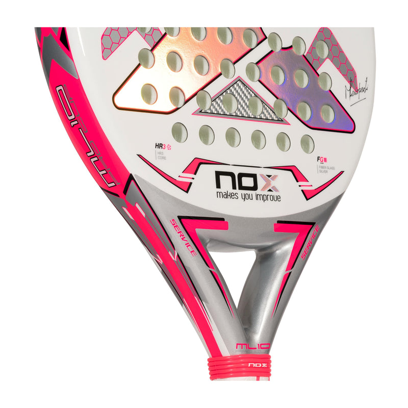 NOX ML10 Pro Cup Silver Padel Racquet 4