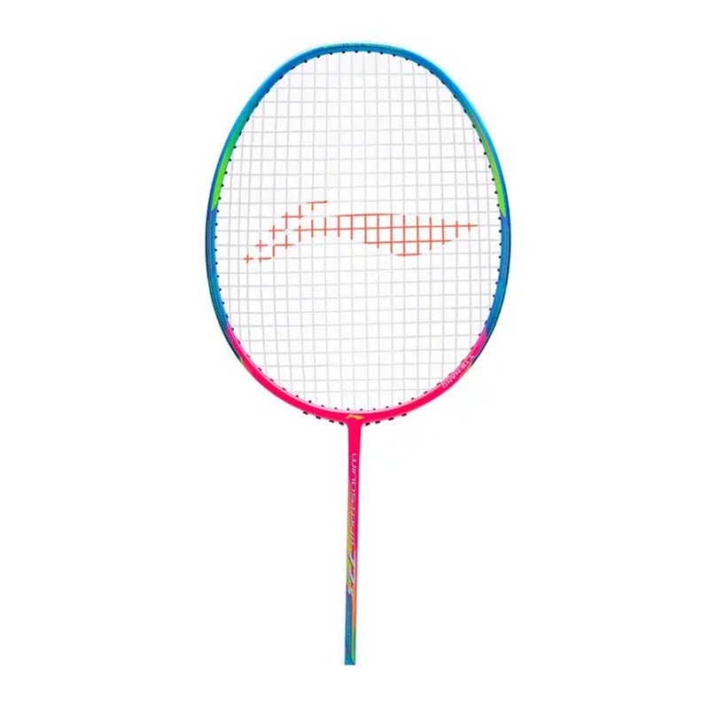 Li-Ning Windstorm 72 S Badminton Racket (Pink/Blue) 3
