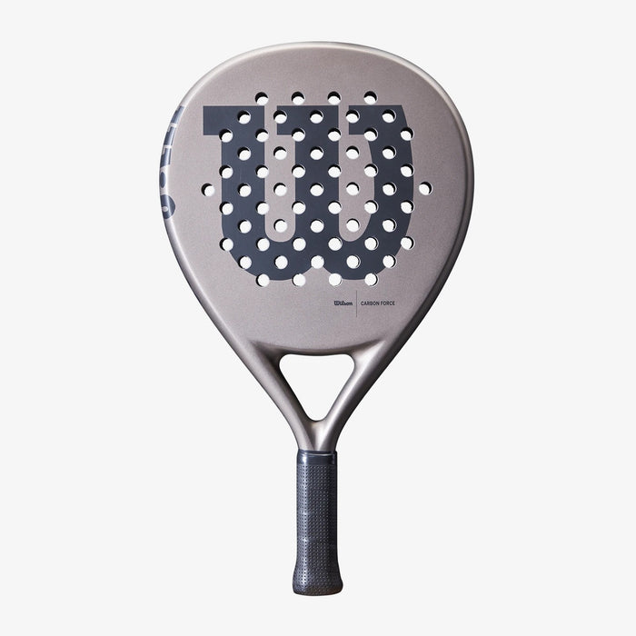 Wilson Carbon Force Padel Racquet (Grey) 1